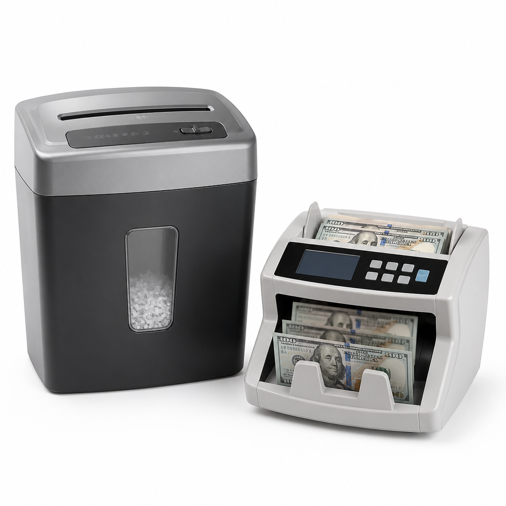Paper Shredders & Currency Counting Machines